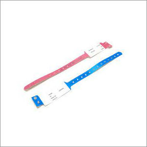 White & Pink Adult Patient Tag