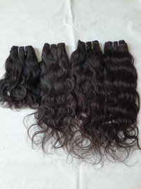 Indian Natural Wavy Remy Human Hair Weaves human hair