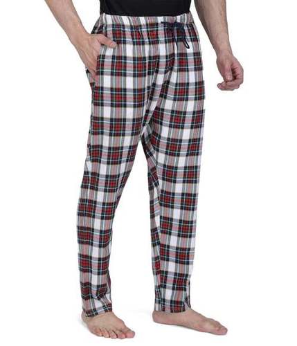 SEMANTIC MEN'S GREEN & RED CHECKS PYJAMAS