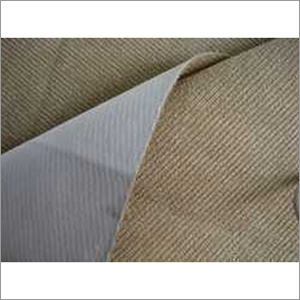 Plain Stripes Polyester Laminated Fabric