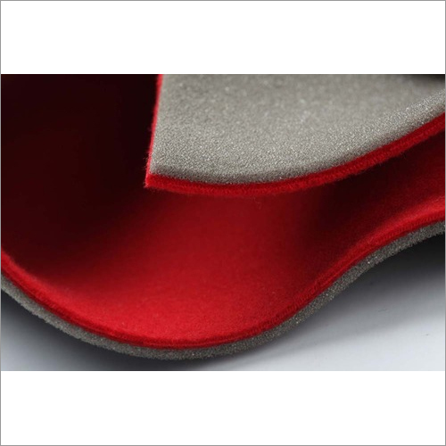 Red Plain Foam Laminated Fabric By SHREE RAM AUTO ACCESSORIES