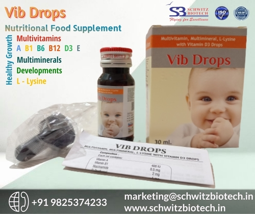 Vib Drops Multivitamin Multimineral for child with Droper