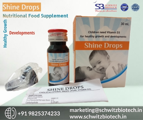 Shine Drops Vitamin D3 Drops