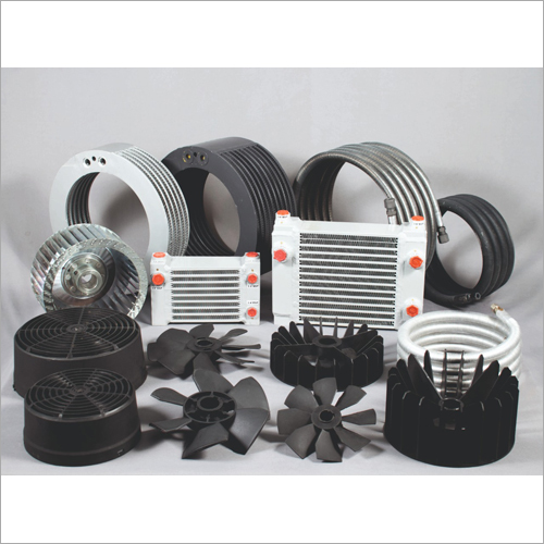 Oil Cooler Fan Components - Coating Type: Powder Coated