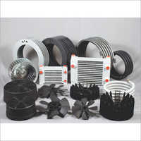 Oil Cooler Fan Components - Coating Type: Powder Coated