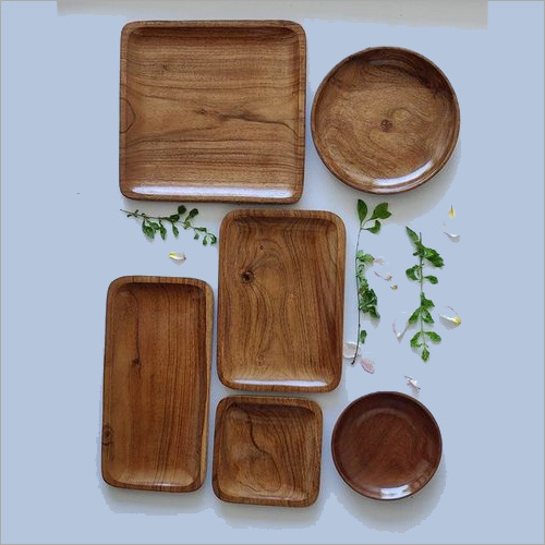 Platuro, Wooden Plates Combo Set