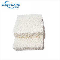 Square CC ALO Alumina Ceramic Foam Filter