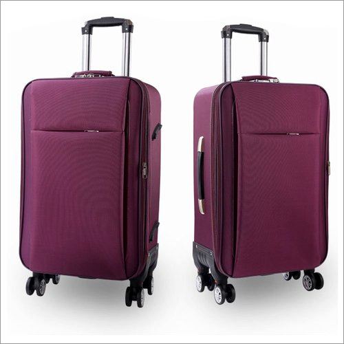 Purple Travel Luggage Bag