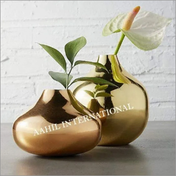 Decorative Metal Vase Height: Customize