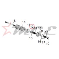 As Per Photo Felt Washer - Filter Stud For Royal Enfield - Reference Part Number - #144615/b