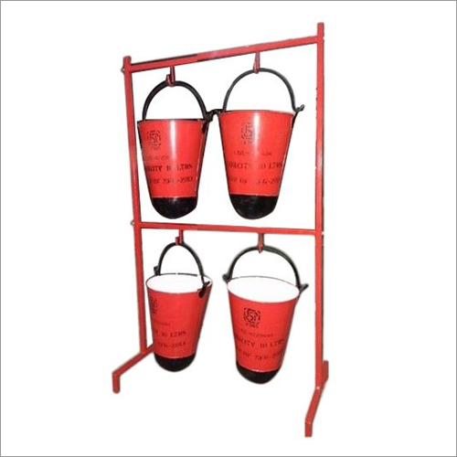 Fire Bucket And Stand
