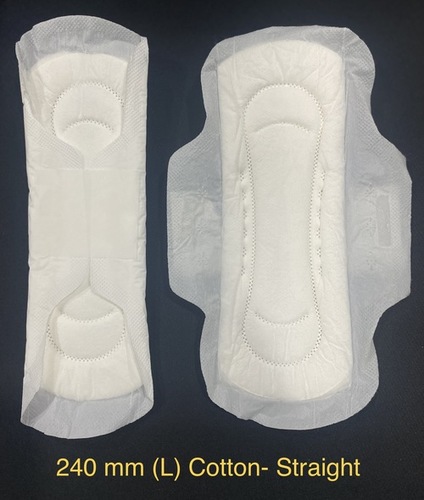 240MM(L) Fluffy Cotton Straight Sanitary Pads