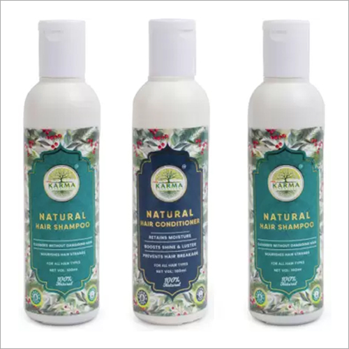 Pack of 3 Natural Shampoo and Natural Conditioner Combo