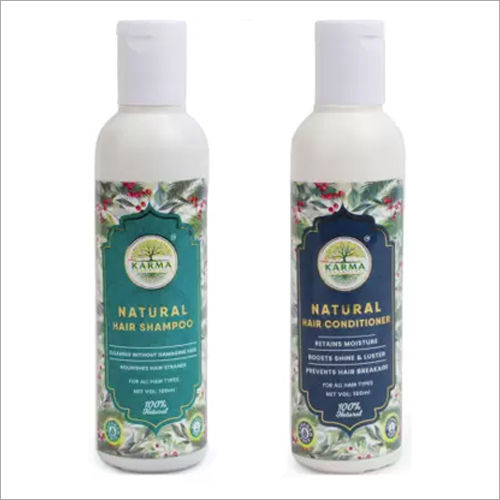 100 ml Combo Natural Hair Shampoo and Natural Conditioner Combo
