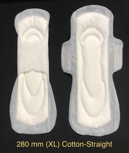 280MM(XL) Fluffy Cotton Straight Sanitary Pads