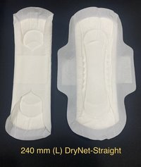 240MM(L) Fluffy Drynet Straight Sanitary Pads
