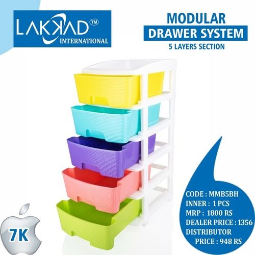 Multicolor Multipurpose Drawer