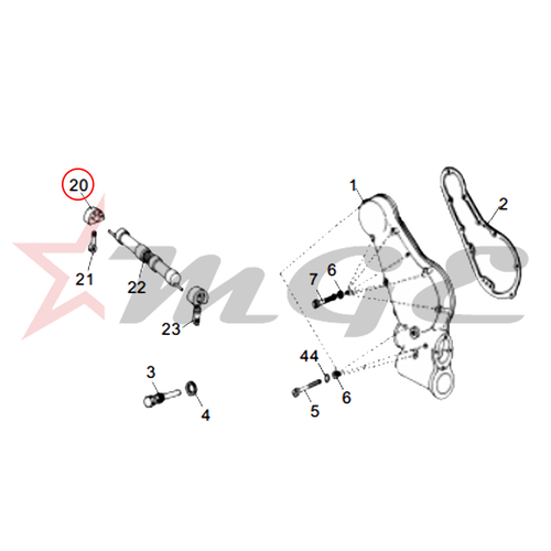 Disc - Feed Pump For Royal Enfield - Reference Part Number - #140041
