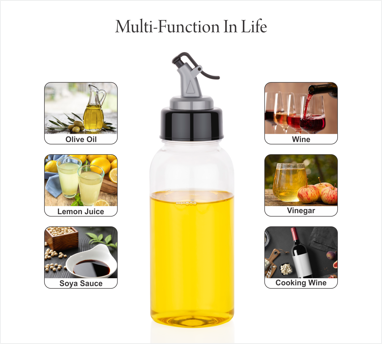 OIL DISPENSER 500 ml (Elegant)