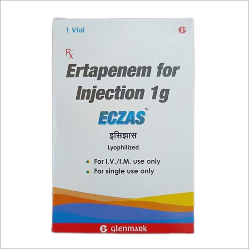 1gm Ertapenem For Injection By IMPEX LIFE CARE