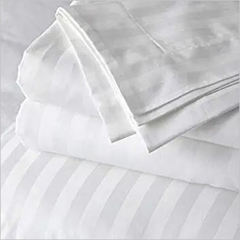 Satin Stripe Single Bed Sheet