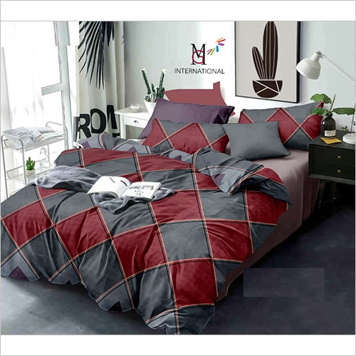 Super King 1+2 Glace Cotton Bedsheet Set