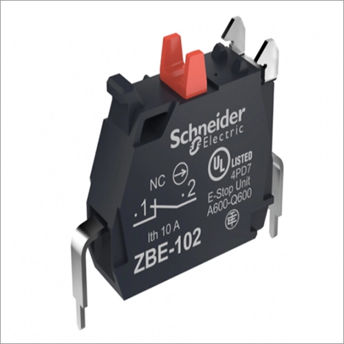 NC Contact Block-2 - Plastic and Metal, 20x15x10 mm, 10A 250V | Reliable Connection, Easy Installation, Durable Design, Compact Size