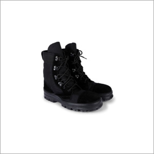 Leather High Ankle Jungle Safety Boots