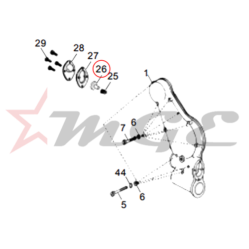 Pad - Oil Pump For Royal Enfield - Reference Part Number - #140049/B