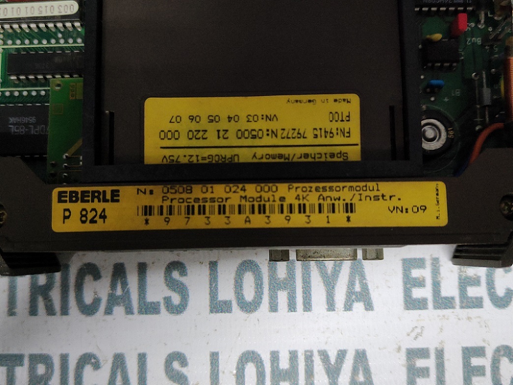 EBERLE PLS 0508 01 025 000 E/A-88 I/O MODULE