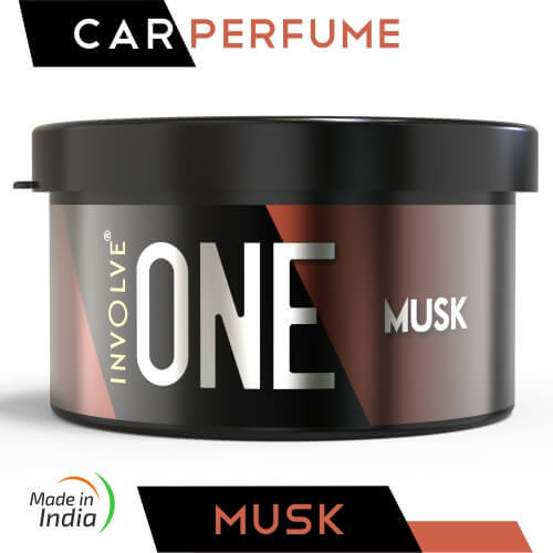 Involve ONE Organic Car Perfume - Musk Fragrance Organic Car Air Freshener