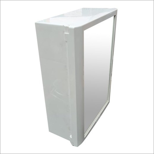 White Mild Steel Bathroom Storage Cabinet