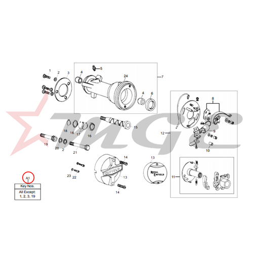 Distributor Assembly For Royal Enfield - Reference Part Number - #144478/4