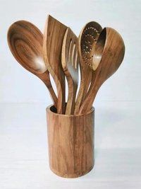 Spatula and Ladles with Holder