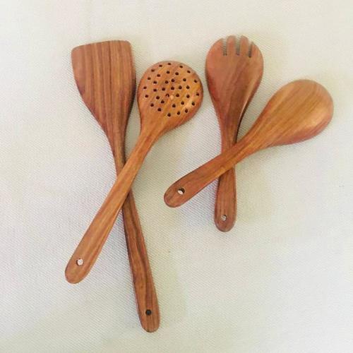 Holzpetal4, Spatula & Ladles Serving Set