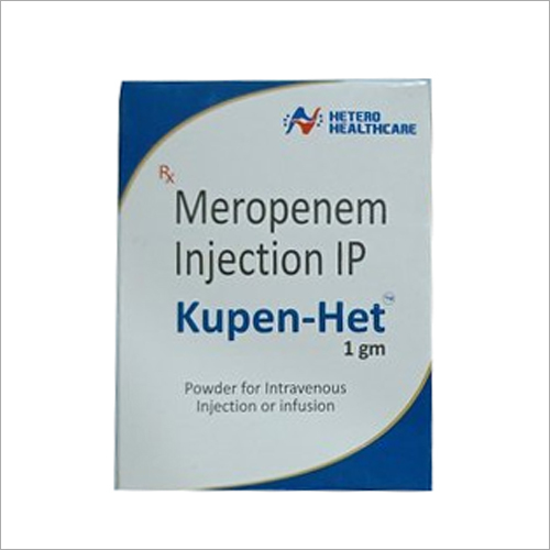 1gm Meropenem Injection IP By IMPEX LIFE CARE