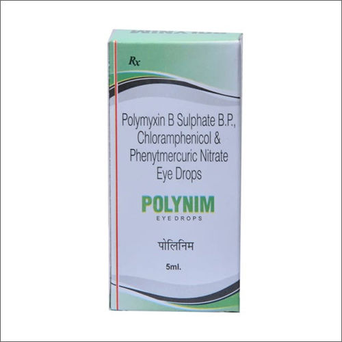 5Ml Polymyxin B Sulphate Bp And Phenytmercuric Nitrate Eye Drops Age Group: Adult