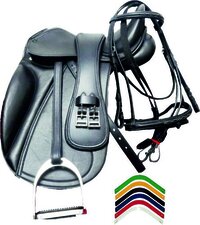 Leather Dressage Saddle - Application: Horse Riding