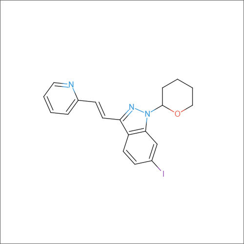 886230-77-9 E-6-Iodo-3-2-pyridin-2-ylethenyl-1-tetrahydro-2H-pyran-2-yl-1H-indazole