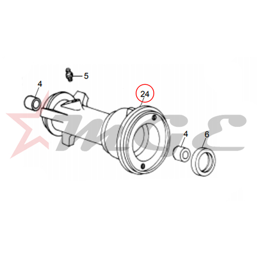 Distributor Body For Royal Enfield - Reference Part Number - #144479