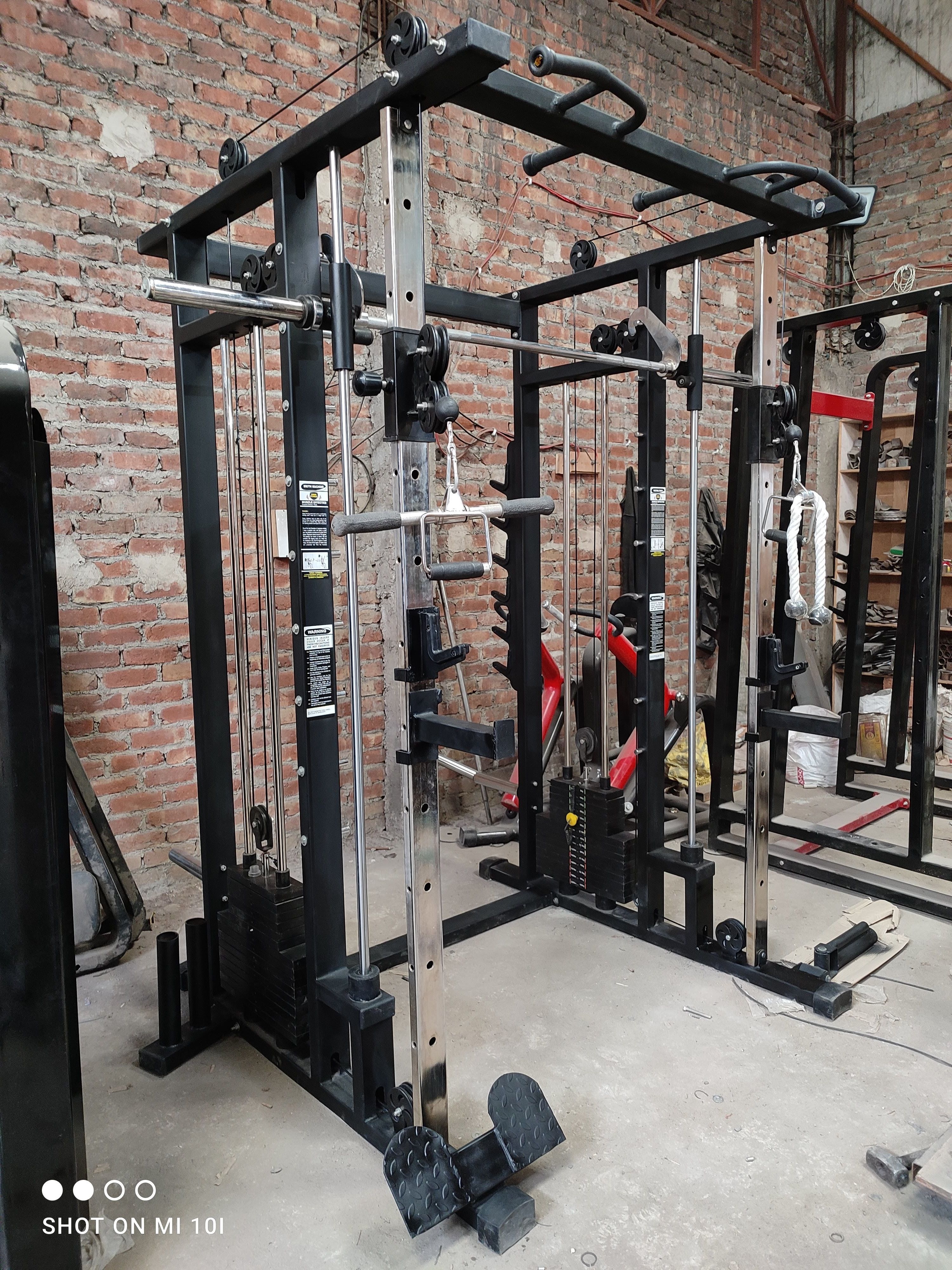 Multi Station Functional Trainer With Smith Machine