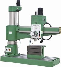 Radial Drilling Machine - Max Drilling Diameter 50 Mm, Spindle Taper Mt5, 16 Speeds, 4 Kw Power | Hydraulic Clamping, Auto Feed, 500x630 Mm Table