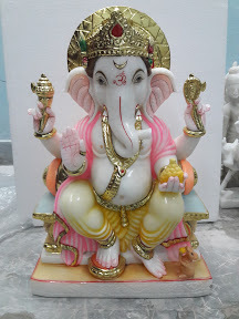 Marble Ganesh Statue manufacturing 