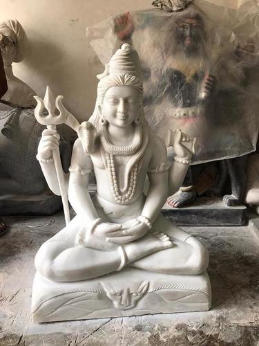 Durable Marble Shiv Parvati Statue