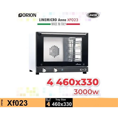 Unox Xf023 460x330 Anna Manual Convection Oven