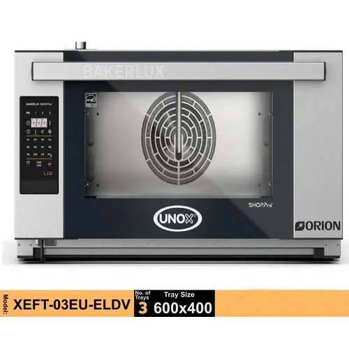 Unox 600x400 Elena Led Convection Oven With Humidifier - Xeft-03eu-eldv