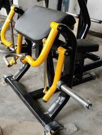 Plate Loaded Preacher Curl Bench