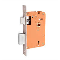 65 Mm Iron And Brass Mortise Lock - Finish: Polished