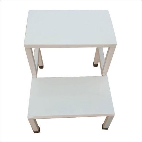 Mild Stee Hospital Double Foot Step Stool