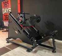 Leg Press With Hack Squat Machine